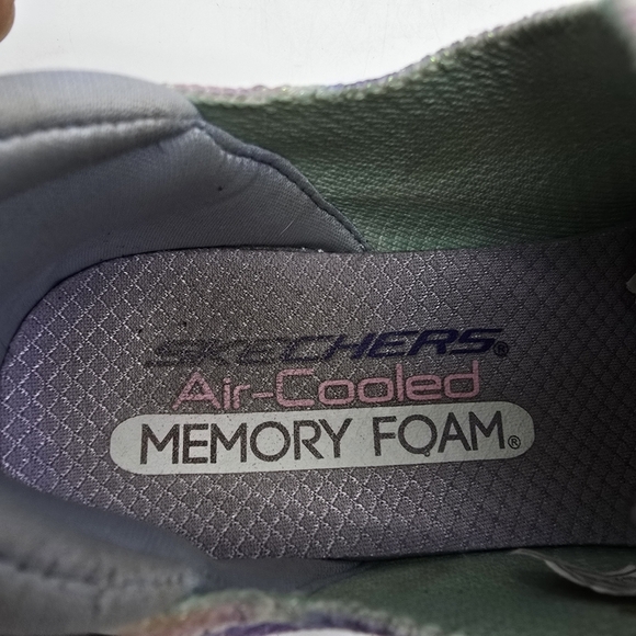 Skechers Shoe Youth 4 Ultra Flex 2.0 Swirlology Girls' Slip-On Sneakers - Picture 5 of 8